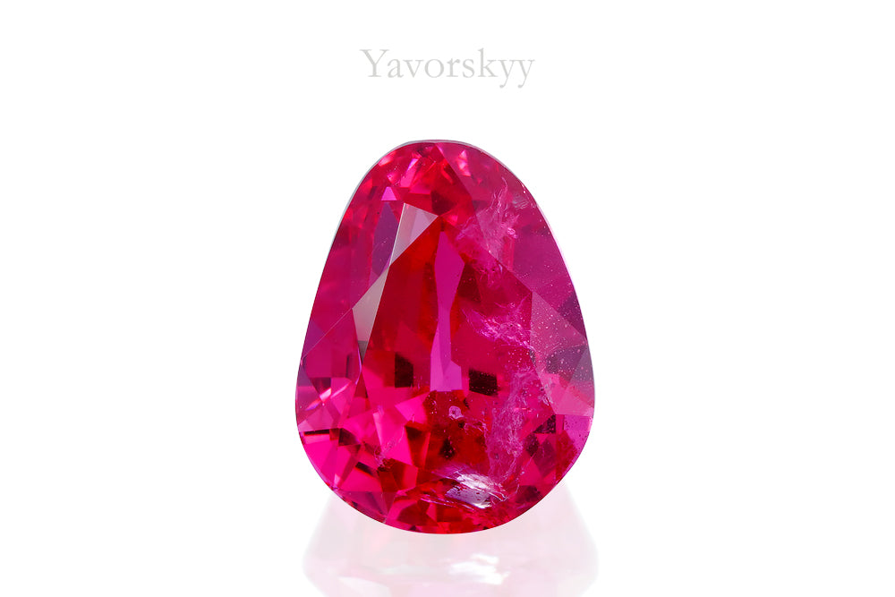 A photo of pink spinel 2.15 cts front view