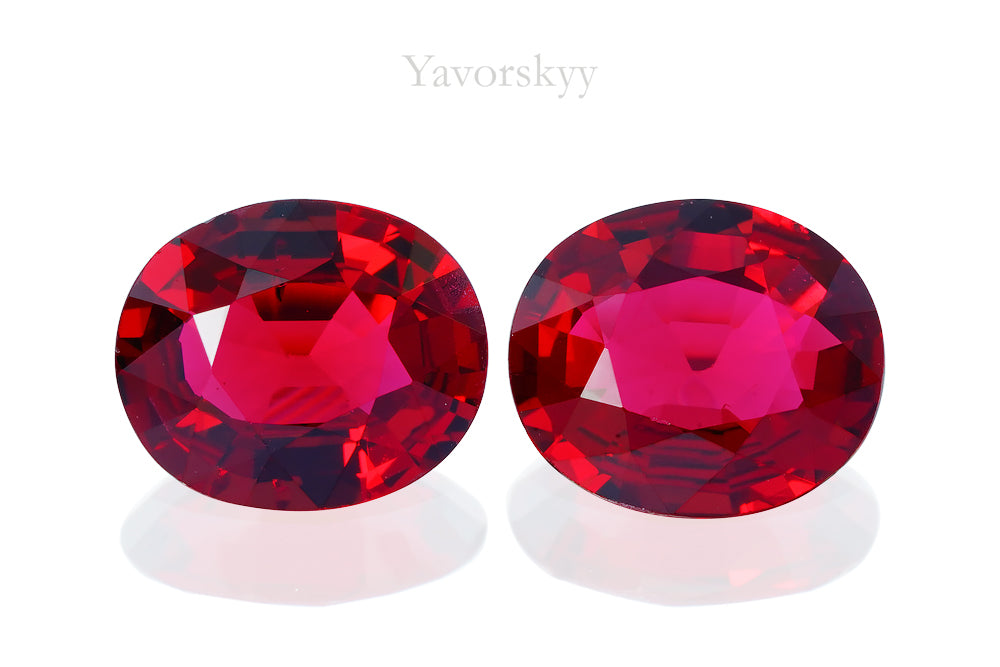 Red Spinel 2.21 cts / 2 pcs