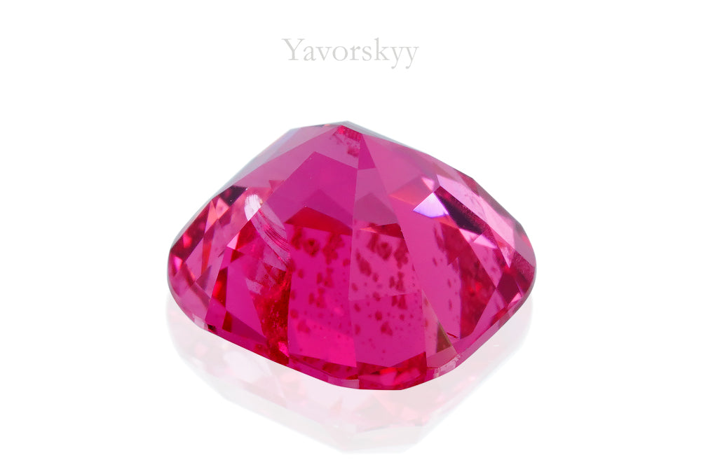 A picture of fine red spinel 2.27 carats