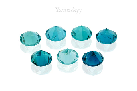 Indigo Tourmaline 2.43 cts / 7 pcs