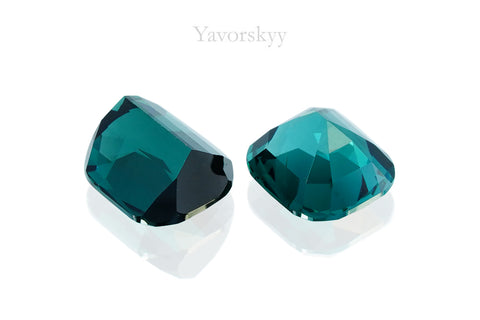 Green Tourmaline 2.51 cts / 2 pcs - Yavorskyy