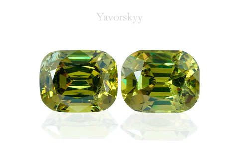 Demantoid 2.72 cts / 2 pcs