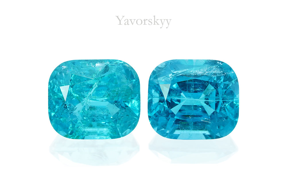 Indigo Blue Tourmaline 2.81 cts / 2 pcs