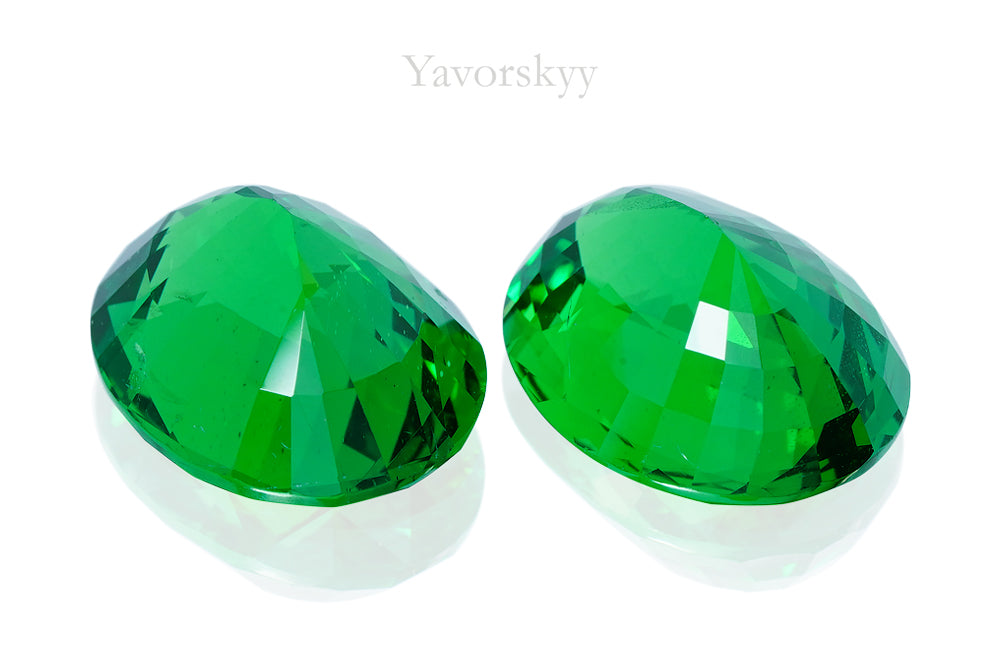 Tsavorite 20.46 cts / 2 pcs - Yavorskyy