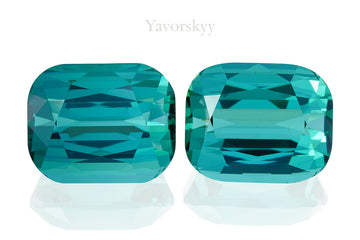 Lagoon Blue Tourmaline 21.32 cts / 2 pcs