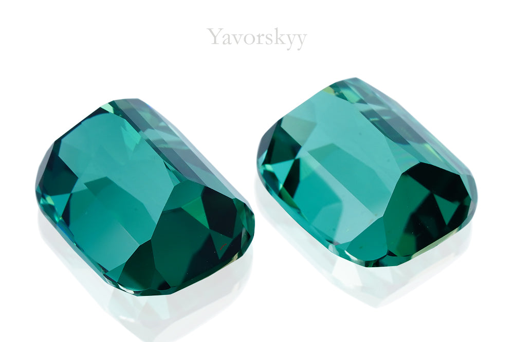 Lagoon Blue Tourmaline 21.32 cts / 2 pcs