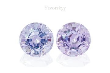 Lavender Spinel 3.12 cts / 2 pcs
