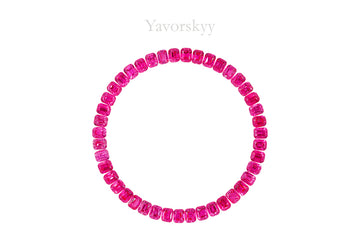 Pinkish-red Spinel 3.12 cts / 43 pcs