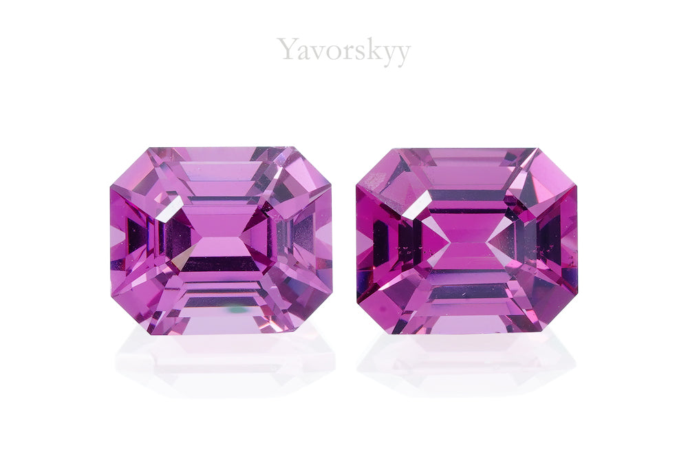 Rhodolite 3.13 cts / 2 pcs