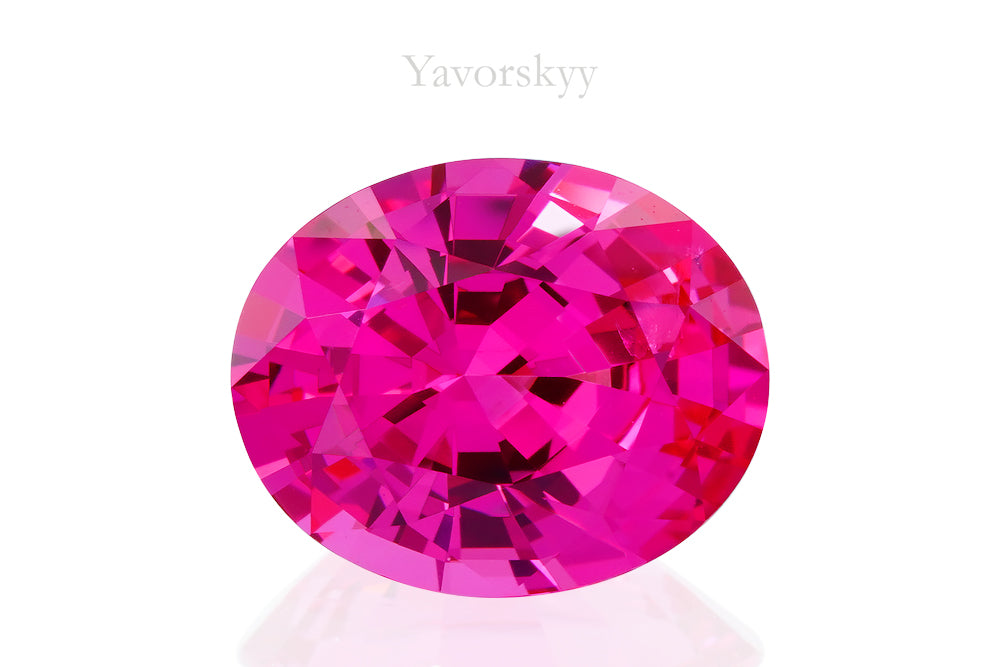 Vibrant Pinkish-Red Spinel 3.20 cts - Yavorskyy