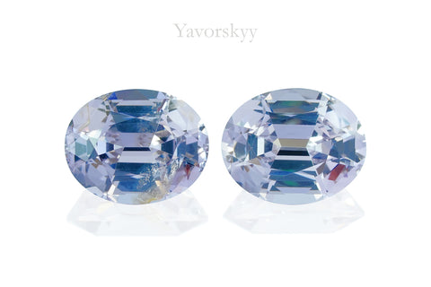 Pastel Grey Spinel 3.40 cts / 2 pcs