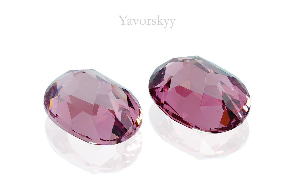 Rhodolite 3.43 cts / 2 pcs