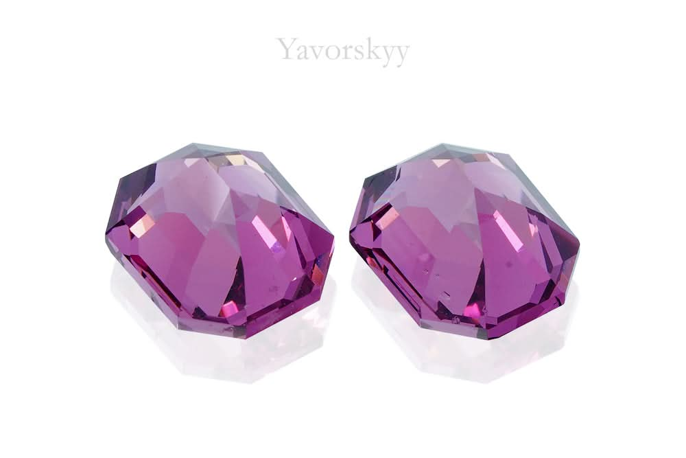 Rhodolite 3.45 cts / 2 pcs