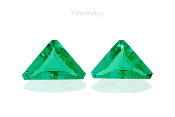 Emerald Ethiopia 3.53 cts / 2 pcs