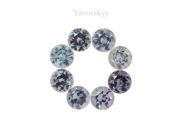 Grey Spinel 3.62 cts / 8 pcs