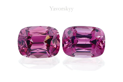 Rhodolite 3.62 cts / 2 pcs