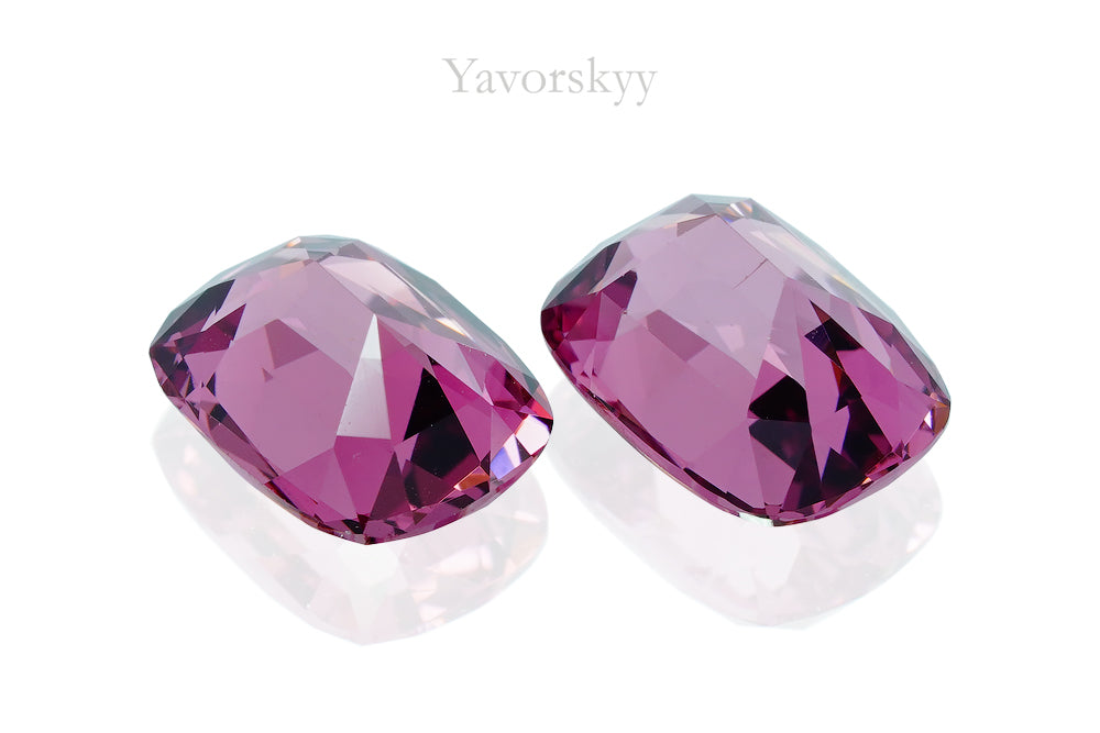 Rhodolite 3.62 cts / 2 pcs