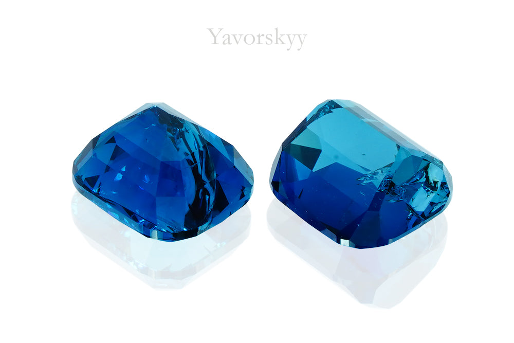Blue Tourmaline 3.62 cts / 2 pcs