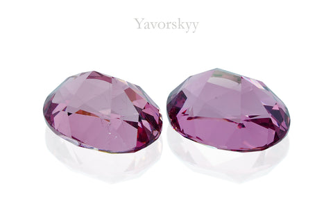 Rhodolite 3.77 cts / 2 pcs