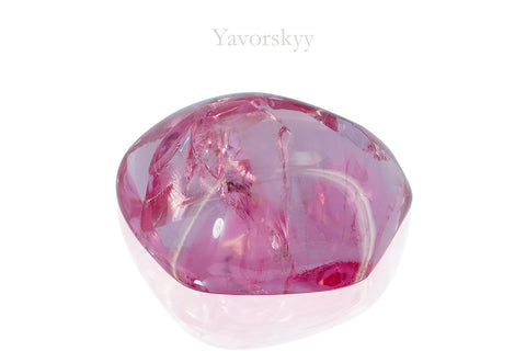 Polished pink spinel sku 17186