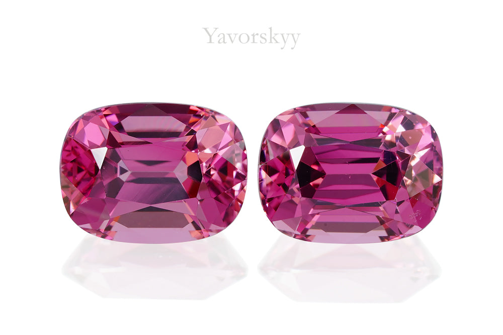 Rhodolite 3.95 cts / 2 pcs