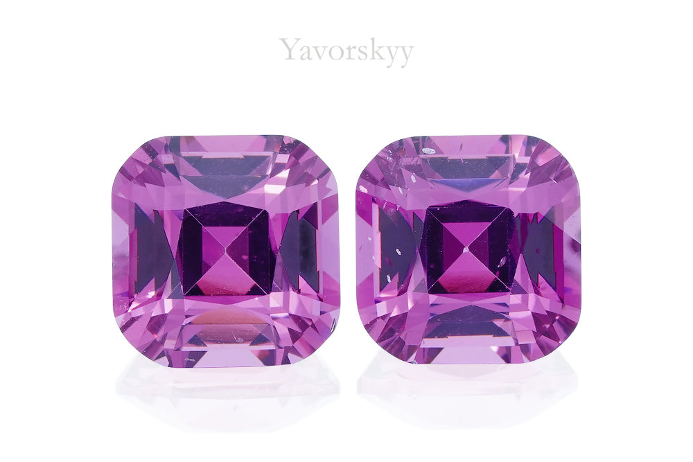 Rhodolite 4.05 cts / 2 pcs