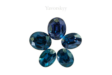 Color-change Garnet 4.18 cts / 5 pcs