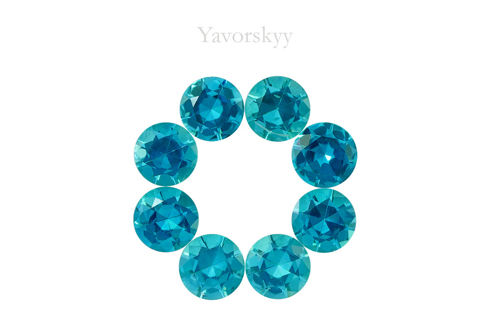 Lagoon Tourmaline 4.30 cts / 8 pcs