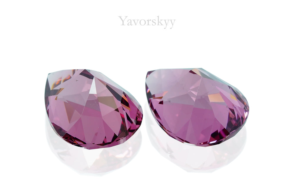 Rhodolite 4.32 cts / 2 pcs