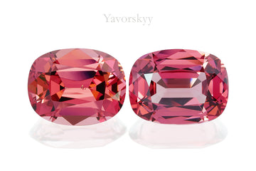 Rhodolite 4.36 cts / 2 pcs