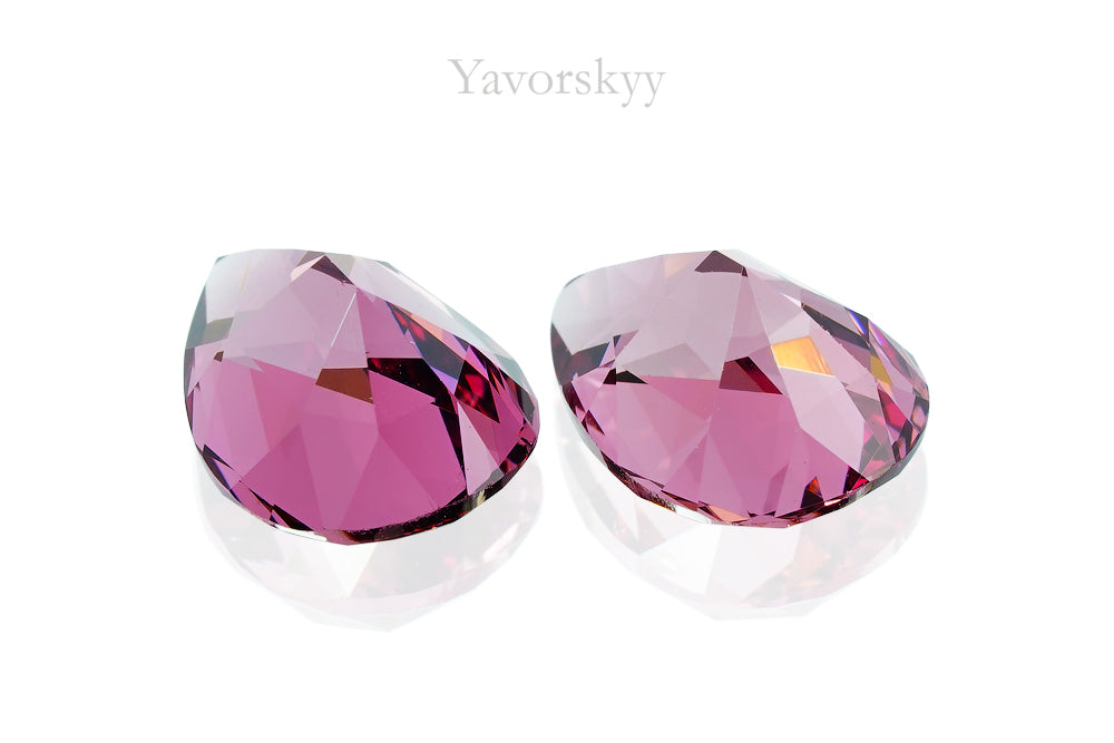 Rhodolite 4.37 cts / 2 pcs