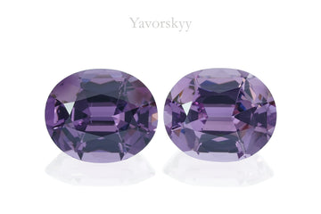 Purple Spinel 4.43 cts / 2 pcs