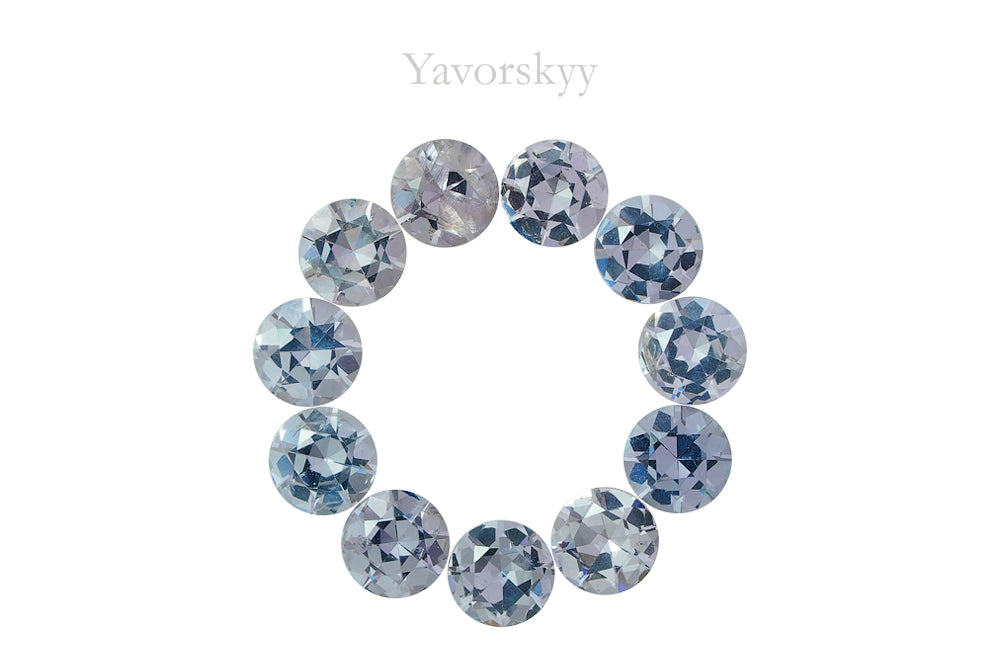 Grey Spinel 4.43 cts / 11 pcs