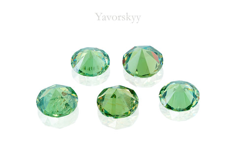 Demantoid 4.50 cts / 5 pcs