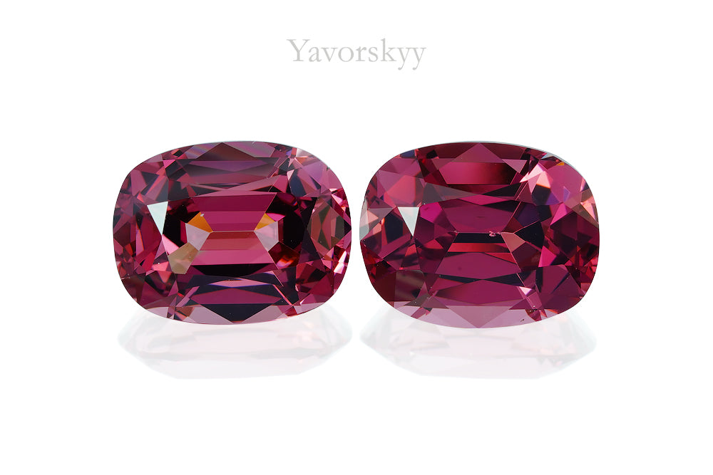 Rhodolite 4.59 cts / 2 pcs