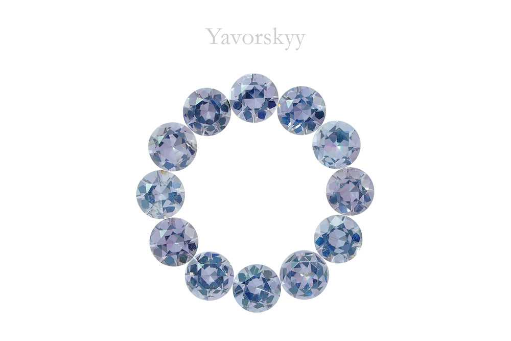 Grey Spinels 4.73 ct / 12 pcs