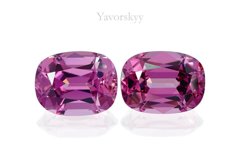 Rhodolite 4.92 cts / 2 pcs