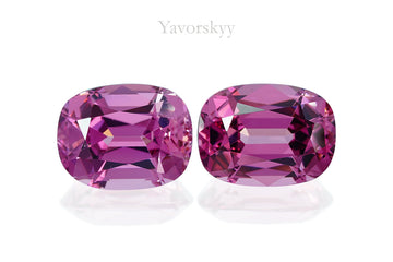 Rhodolite 4.92 cts / 2 pcs