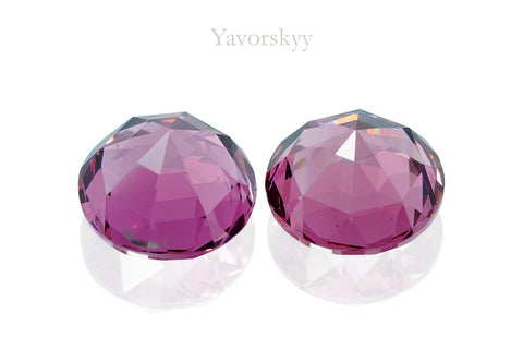Rhodolite 5.22 cts / 2 pcs