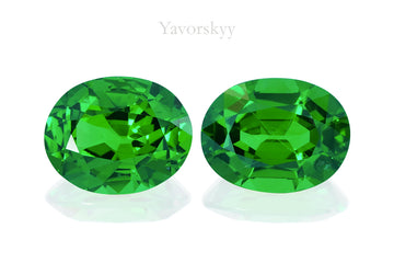 Tsavorite 6.23 cts / 2 pcs