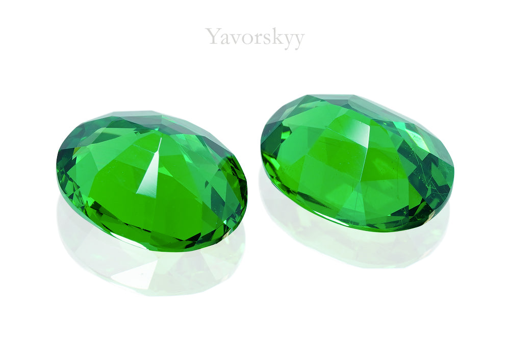 Tsavorite 6.23 cts / 2 pcs