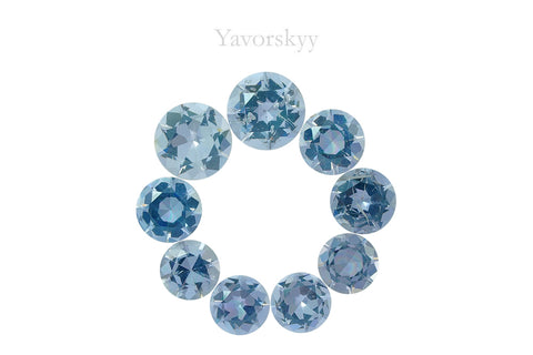 Grey Spinel 6.34 cts / 9 pcs