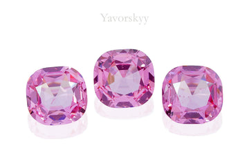 Pink Spinel 6.79 cts / 3 pcs
