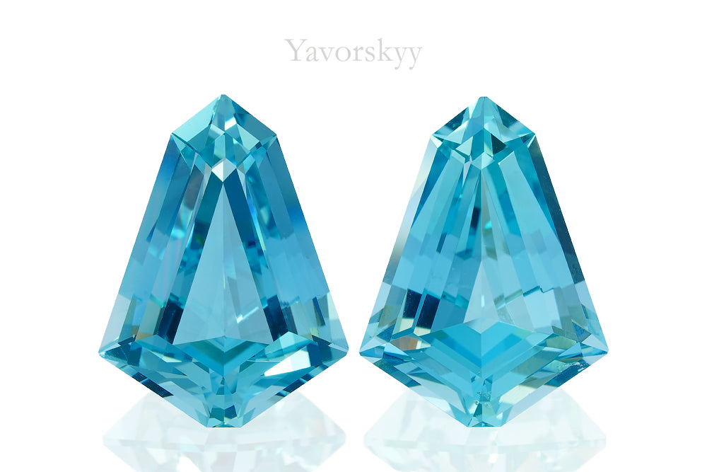 Aquamarine 60.46 cts / 2 pcs
