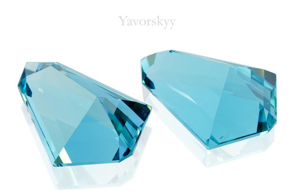 Aquamarine 60.46 cts / 2 pcs