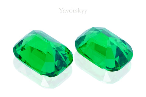 Tsavorite 7.50 cts / 2 pcs