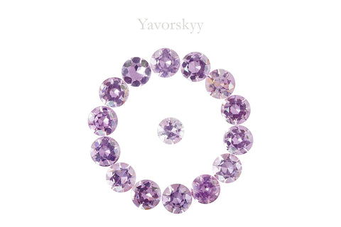 Pink Spinel 7.87 cts / 15 pcs