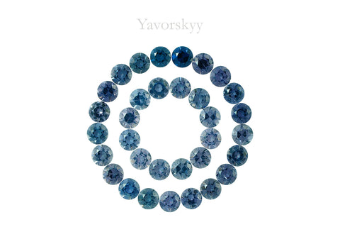 Grey Spinel 9.57 cts / 33 pcs