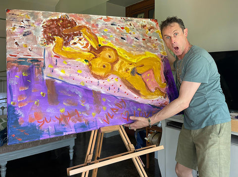 My variant is LOVE - Vlad's first painting