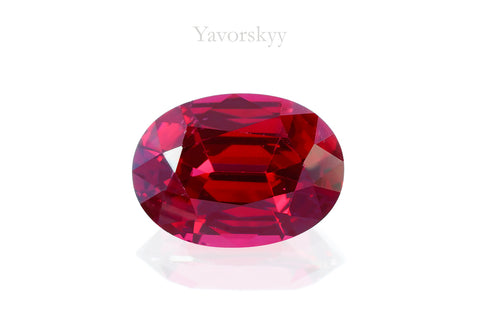Red Spinel Crystal (Mansin, Jedi) 1.21 cts / 2 pcs